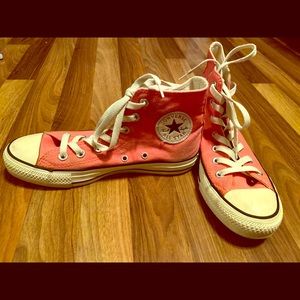 Pink Converse Hi Top